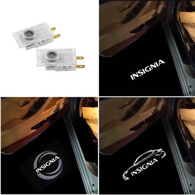 2 Stück Auto Tür Projektor Dekorationsleuchten LED Willkommenslichter für Opel Insignia 2009-2018 OPC Auto Innenraum Dekorationszubehör