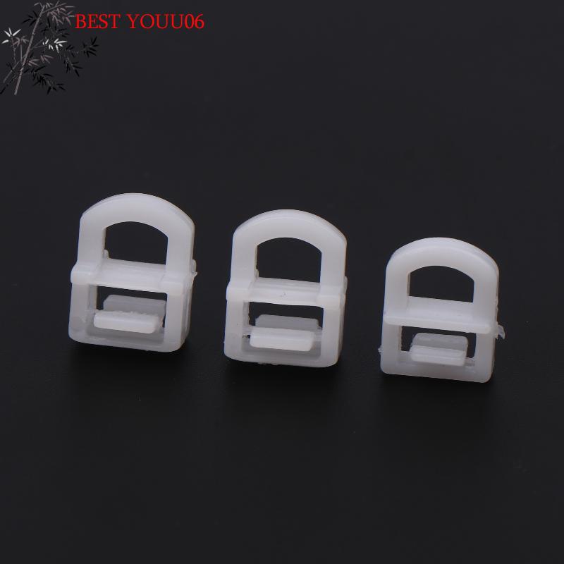 (YOUU06)20Pcs Car DIY Accessories 3mm 6mm 9mm For Truck Curtain Slider FH FE FM Automotive Plastic Fastener Clip