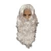Santa Claus Costume Wig & Beard Set - White Christmas Cosplay