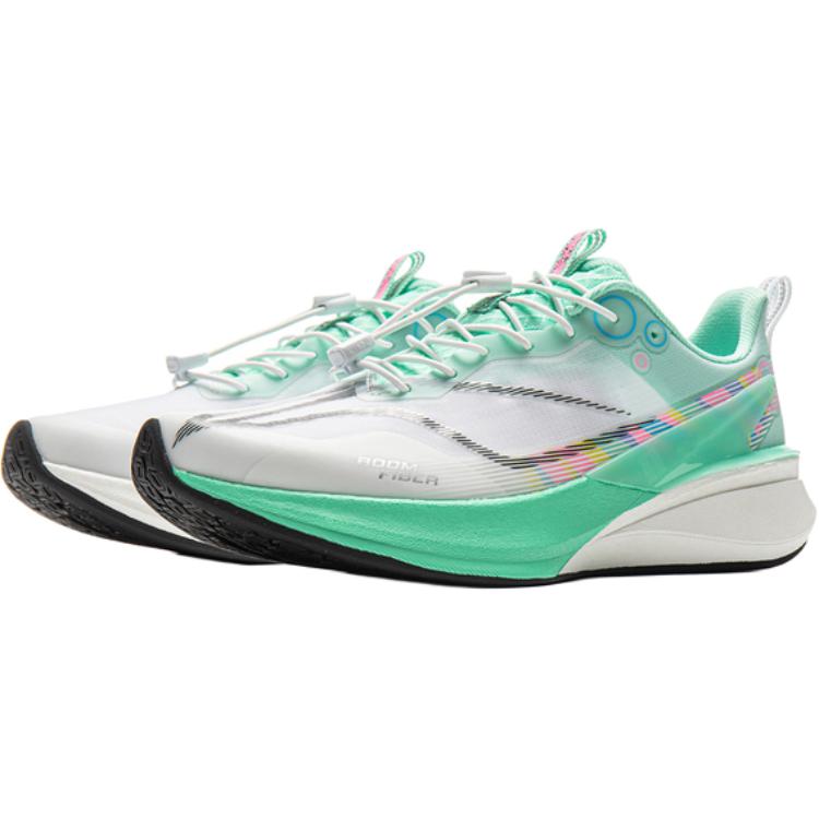 Li Ning Children Red Rabbit 8 Pro Running Shoes Comfortable Versatile Shock Absorbing Durable Low Top Kids running shoes Green YKFV154-1