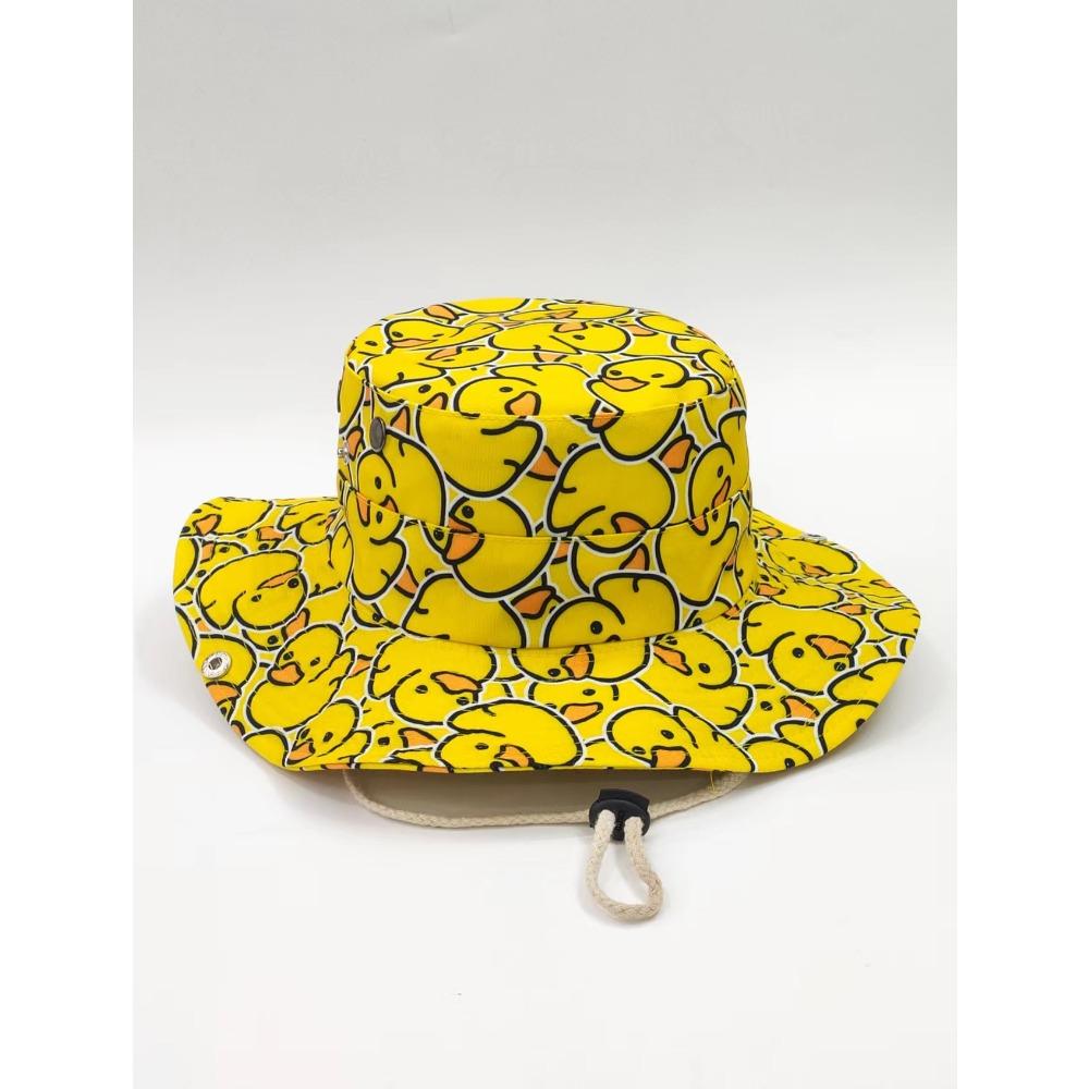 Men s and women s sun hats, British MiG printed hats, hot sales, reverbial bucket hats, European and American mountain hats M（56-58cm）