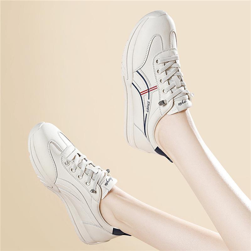Casual versatile sports women's shoes new non-slip fashion spring and autumn little white shoes lightweight soft-soled dad shoes Forrest Gump shoes