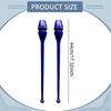 2 Pieces Rhytmic Gymnastics 44cm Easy to Control Training Equipment Exercise Pole for
