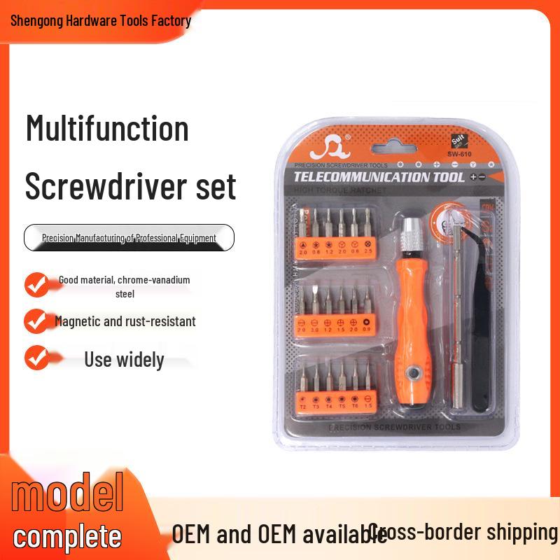 21-in-1 Magnetic Precision Screwdriver Set for Laptop Repair
