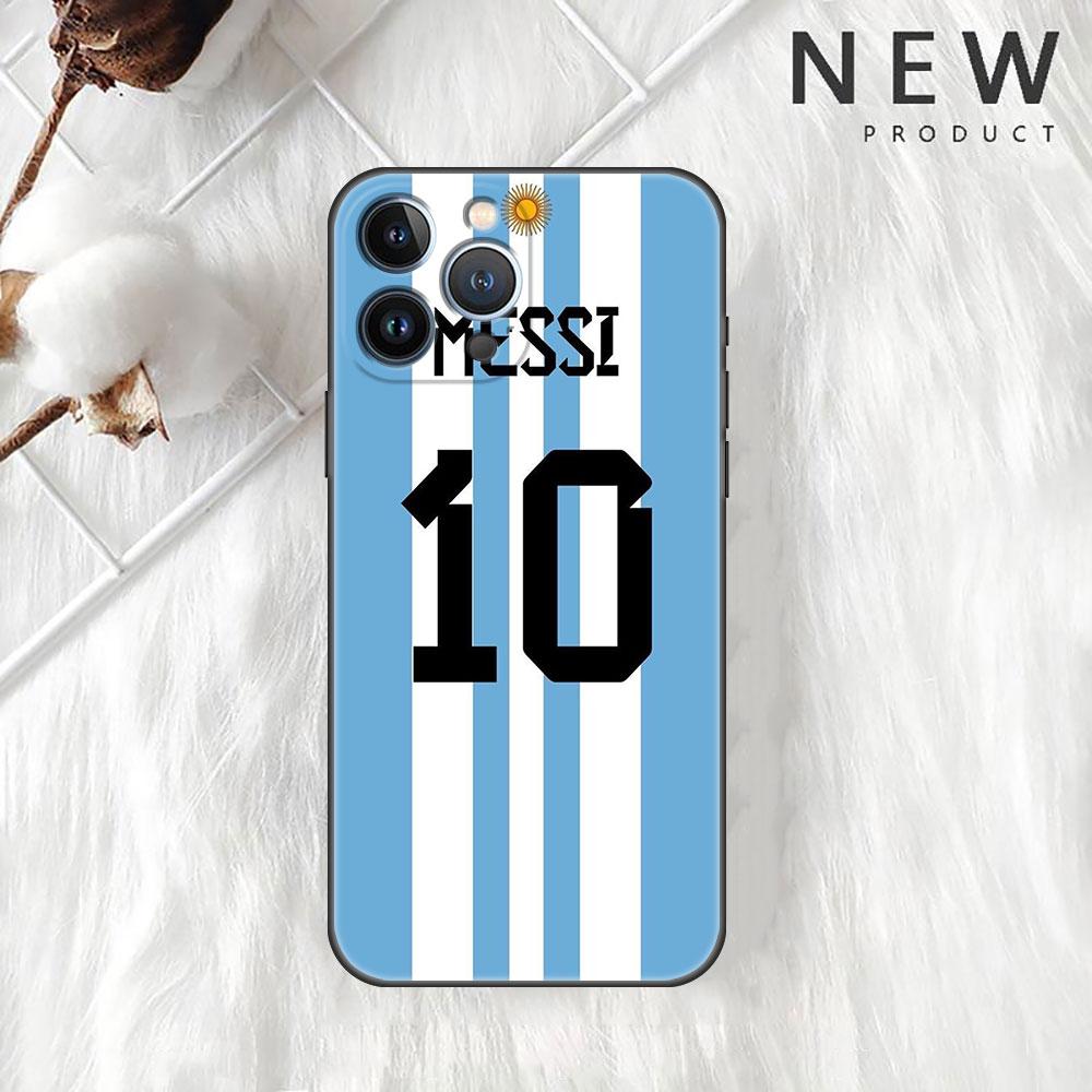 Repubblica Argentina Custodia Per Apple iPhone 11 13 14 12 Pro Max 7 8 XR X 6 5 5S SE 2022 13ProMax Silicone Nero Phone Funda