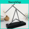 Brinquedo Criativo de Balanço de Haste de Metal Antigravidade em Forma de T, C e A, Ornamento de Mesa para Escritório, Presente