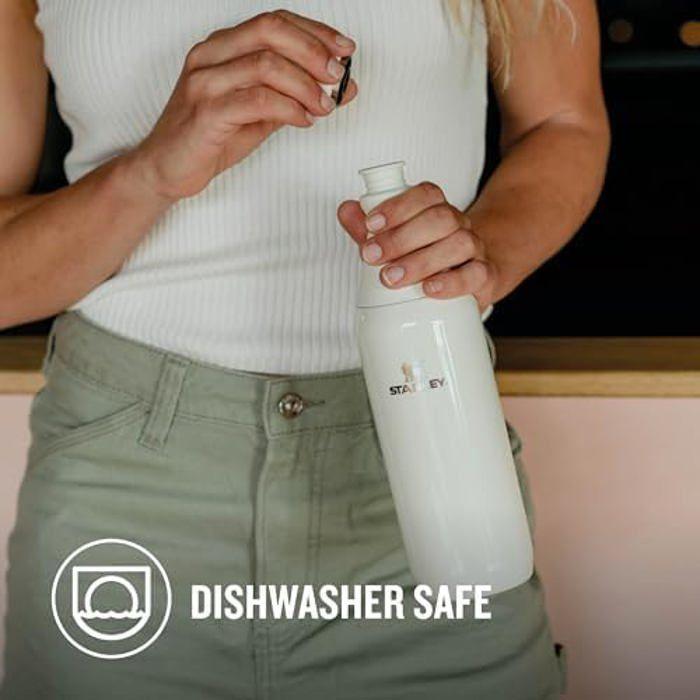 Gourde isotherme - stanley - all day slim - 0.6l - acier inoxydable recyclé - étanche