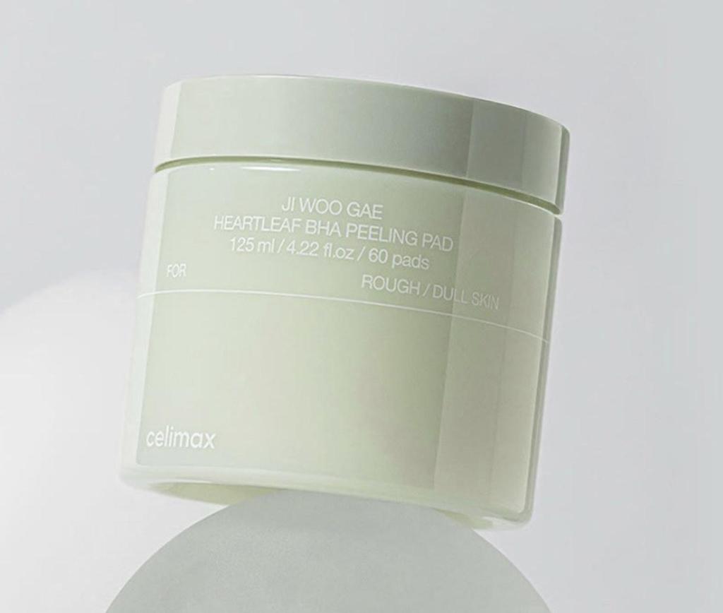 CELIMAX Heartleaf BHA Peeling Pad Exfoliating Smoothing 125ml (60 Pads)