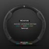 MG ZS6 & Scorpio Navigator ONE Suede Steering Wheel Cover - Magnolia 5 Model
