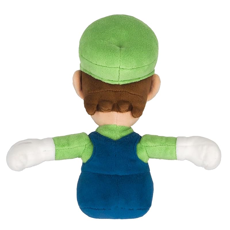 Sanei Boeki Super Mario ALL STAR COLLECTION Luigi (S) W9 x D9 x H26cm Plyšová hračka AC02
