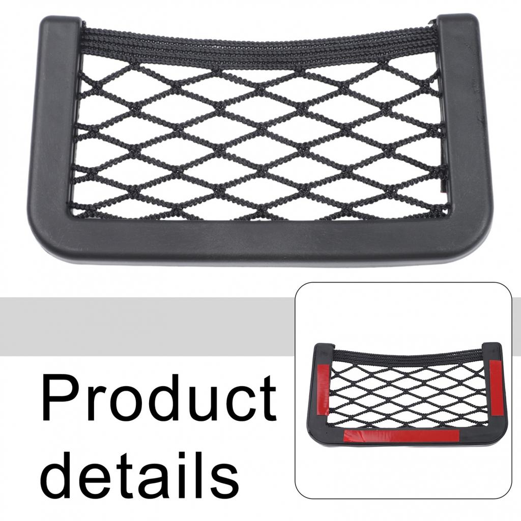 Car Storage Bag Mesh Storage Bag Easy Installation