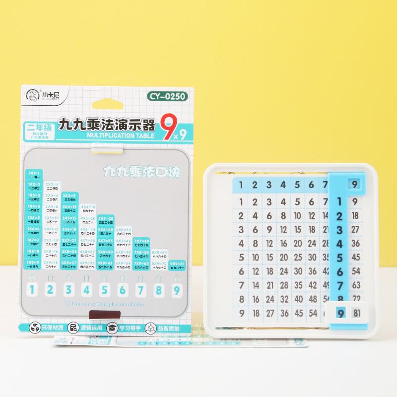 Multiplication Quick Search Card Math Enlightenment Multiplication Table Portable Cartoon Fun Quick Search Multiplication