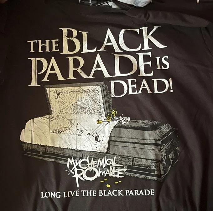 MCR My 1Chemical 1Romance Tour 2025 Long Live The Black Parade T-Shirt S-5XL XL