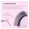 ANNAFRIS U-shaped YY 3D 4D 5D Eyelash Extension Double Tips U YY Premade Fan Lashes Fluffy Soft False Eyelashes