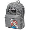 Super Mario Backpack with Front Pocket, 32x25x10 Cm, Kids School Bag, Lightweight Durable Rucksack