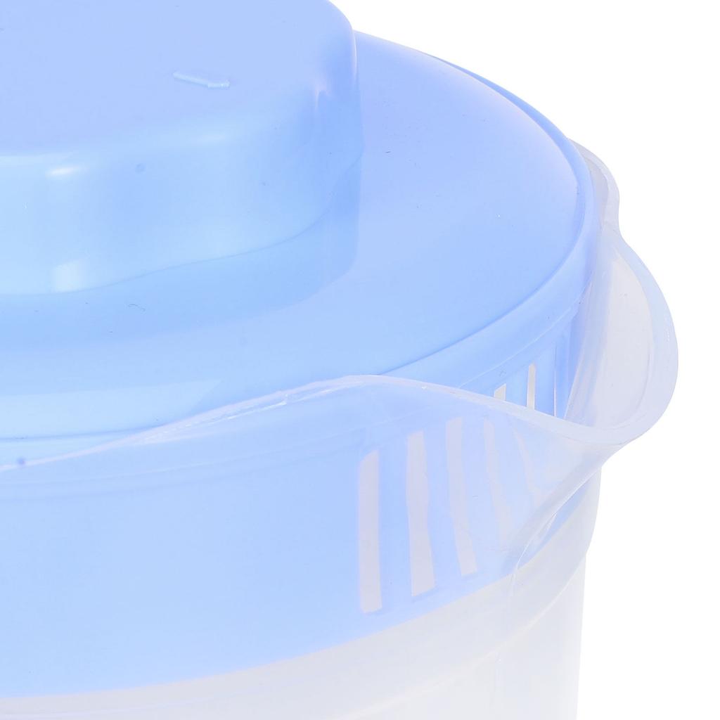 2Pcs Elegant Transparent Large Capacity Cold Water Jug Premium Plastic Pitcher for Home Beverage Juice Iced Tea Party Serving