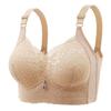 2024 Lace Floral Wire-Free Plus Size Bra with Sponge Cups
