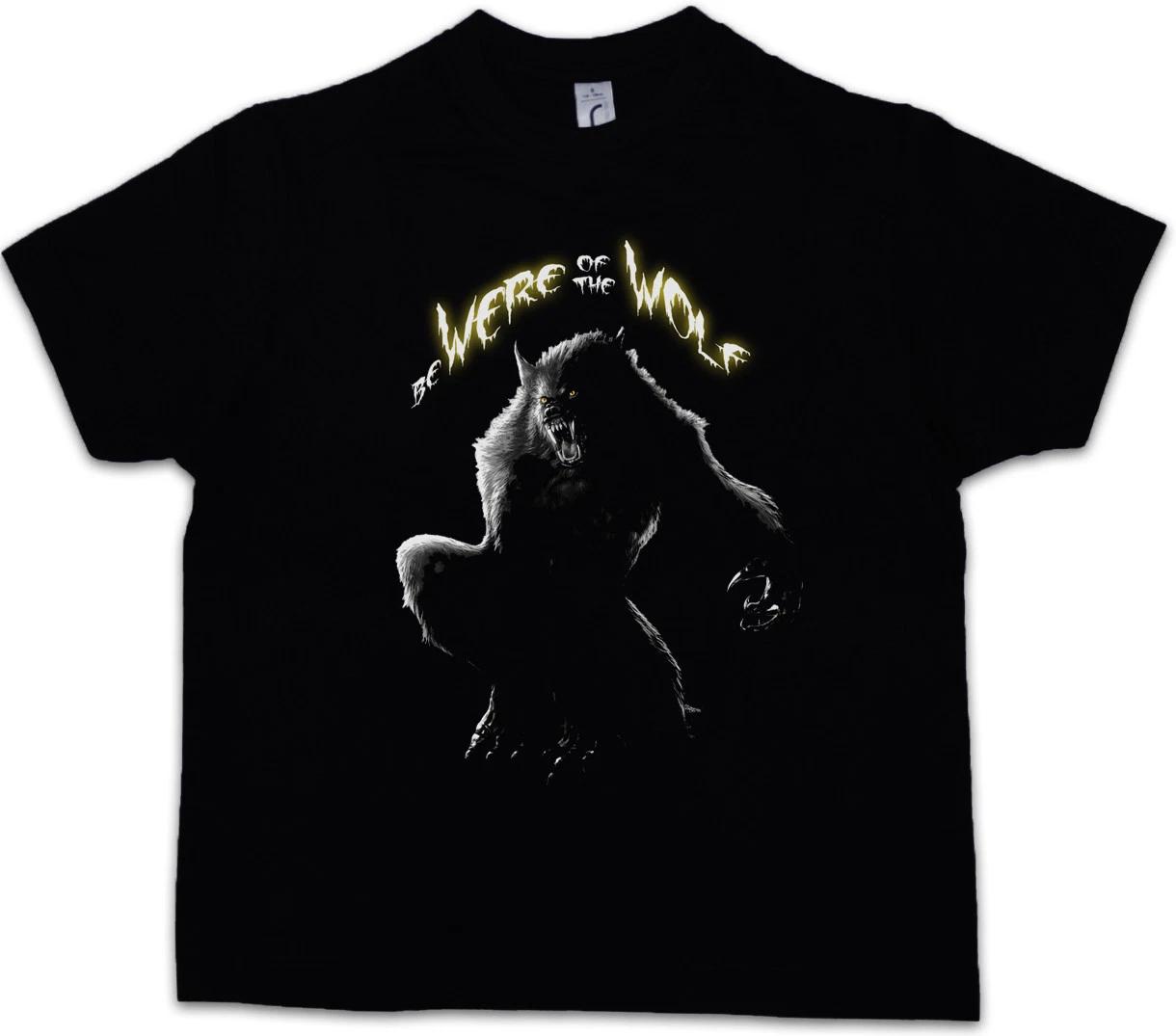 BE WERE OF THE WOLF SWEAkids boys T-Shirt Kids Boys kids boys T-Shirt Werewolf The Werwolf Howling 110