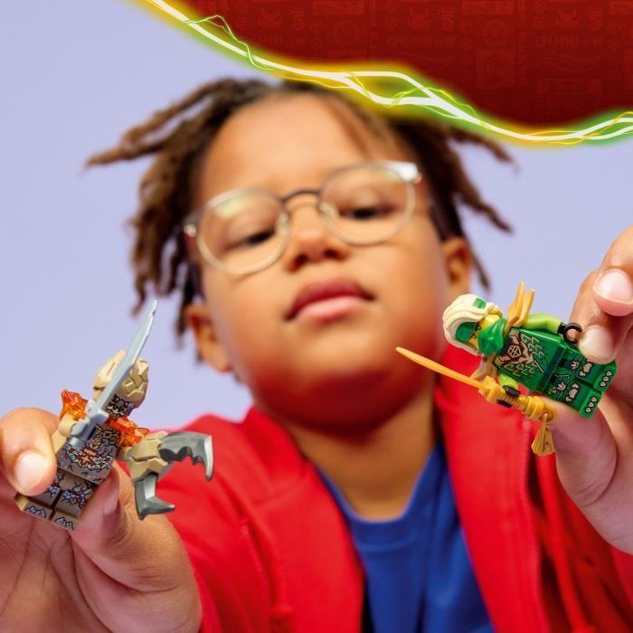 LEGO NINJAGO 71850 Lloyd gegen den Erdmonster-Kreisel - Bauspielzeug