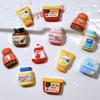 9 Stück Kühlschrankmagnete  Kawaii Cartoon Essen Kühlschrankmagnete  Niedliche Dekorative Magnete Personalisierter Kühlschrankmagnet Spindschrank