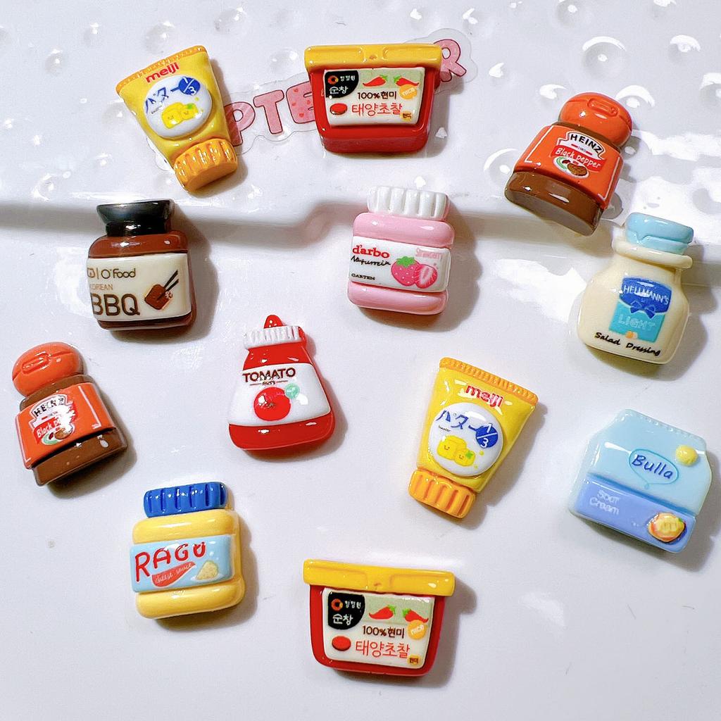 9 Stück Kühlschrankmagnete  Kawaii Cartoon Essen Kühlschrankmagnete  Niedliche Dekorative Magnete Personalisierter Kühlschrankmagnet Spindschrank