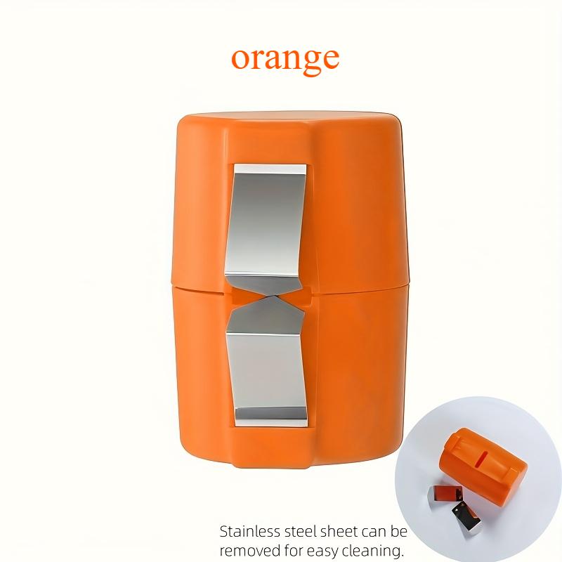 

High-Quality Food-Grade Portable Egg Peeler & Separator, Eggshell Cracker, Egg Beater, Egg White Separator, Kitchen Egg Opener помаранчевий
