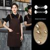 Custom Waterproof & Oilproof Apron - Stain-Resistant Workwear for Kitchen & Advertising Gift