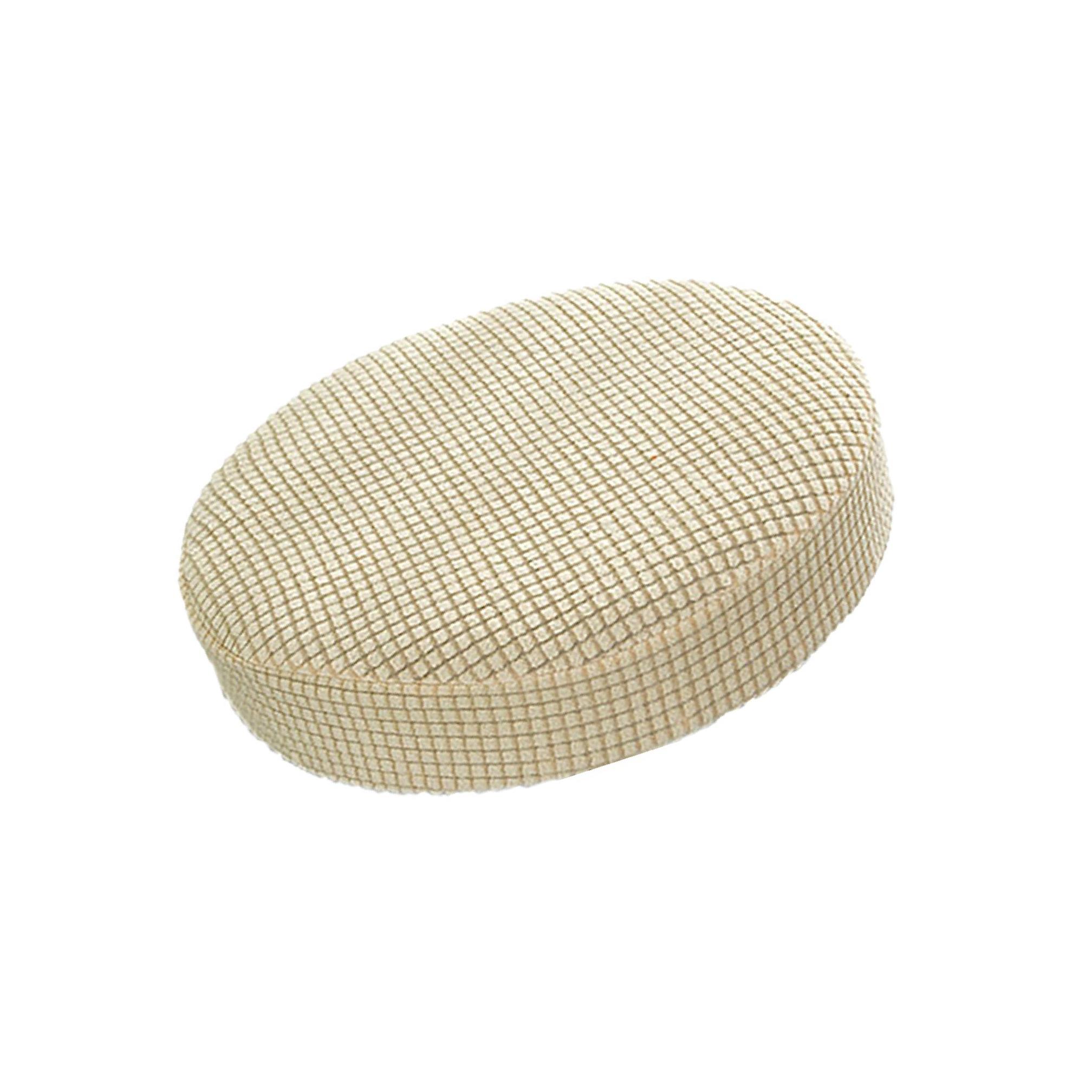 Эластичный чехол для табурета моющийся из полиэфирного волокна круглый для подъемного кресла для дома бежевый 645₽