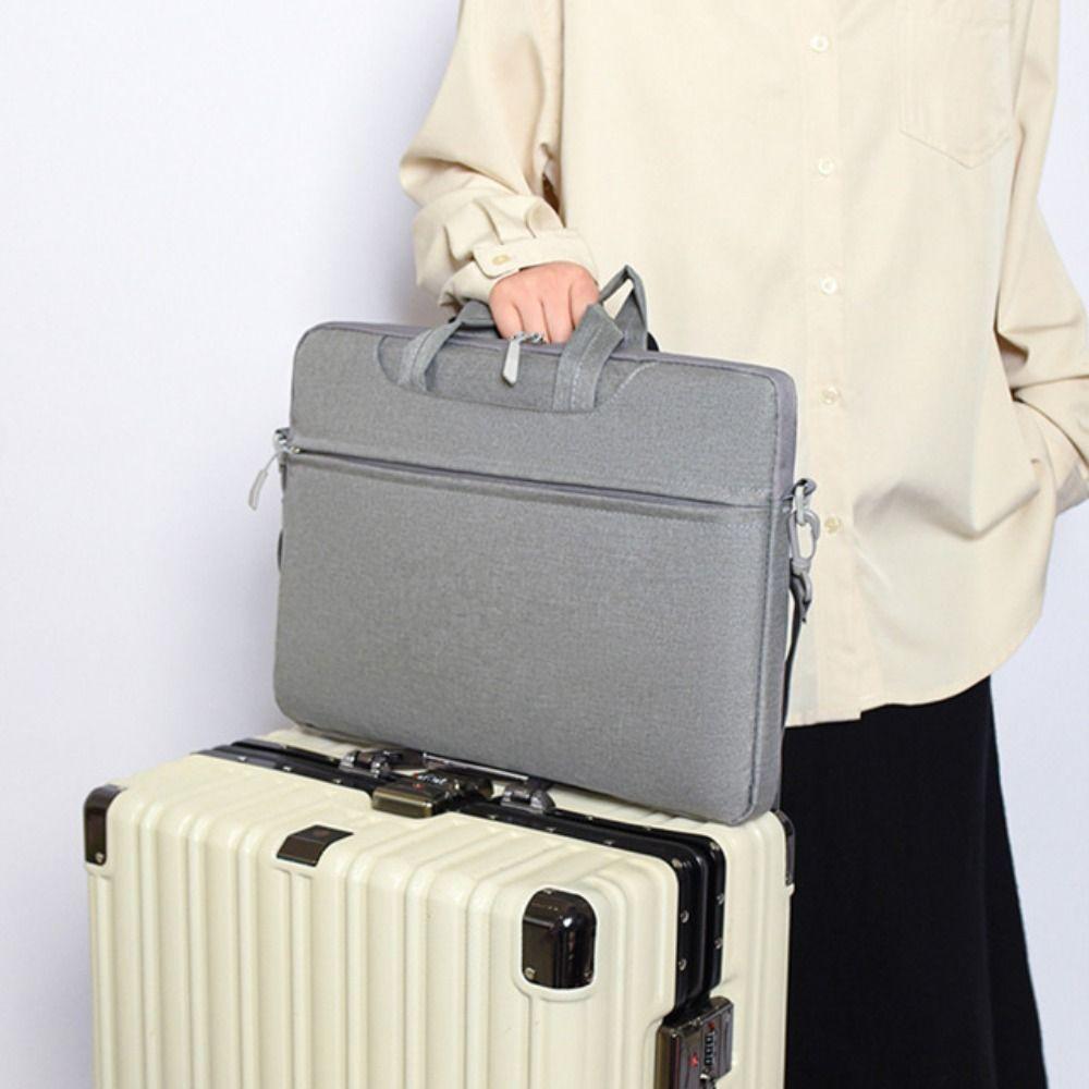 Portable 11.6 Inch Laptop Bag Sleeve Waterproof Universal Handbag Briefcase Water-resistant Laptop Case Office