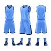 Unisex Basketball Uniform Set: Jerseys for Students, Team Vests, Youth Sports Training Kits with Custom Printing