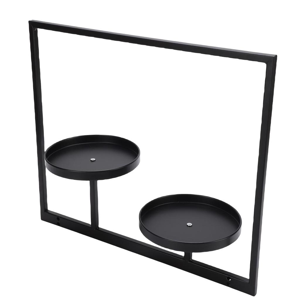 Wandpflanzenhalter Kreativer Platzsparender Stabiler Metall-Bilderrahmen Wandpflanzenregal für Wand-Fensterdekoration