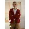 Demana 3-Proof Tech Hooded Pleated Short Jacket