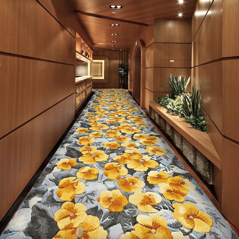 WTEMPO Long Corridor Carpet Stairway Hotel Kitchen Carpe Door Mat Foot Mat Door Mat Entrance Mat