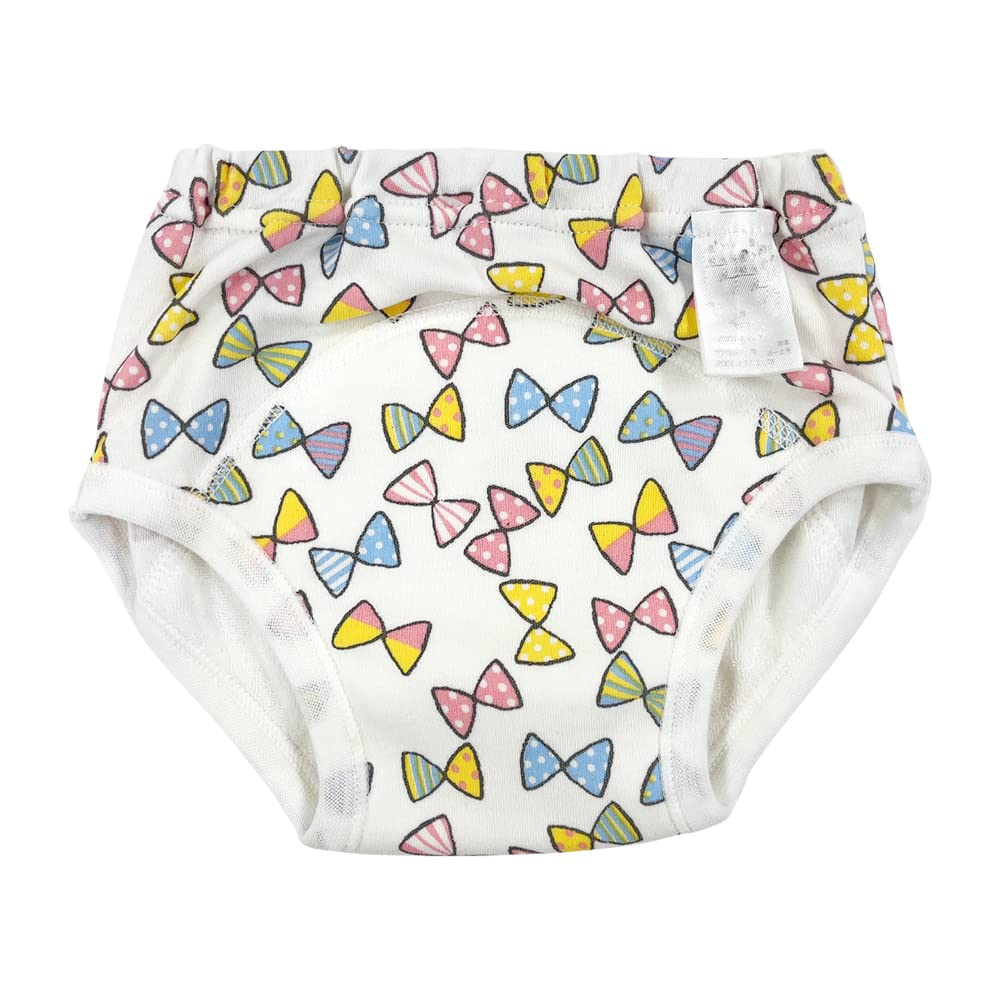 מכנסיים לאימון שירותים לבנות, 3 שכבות, חבילה של 5, אימון, תינוק, 95 ס"מ, F4021E-95-20