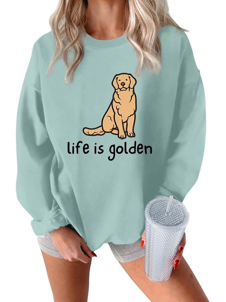 Stylish Cozy Thick Warm Plush Hoodie with Round Neck and Long Sleeves
