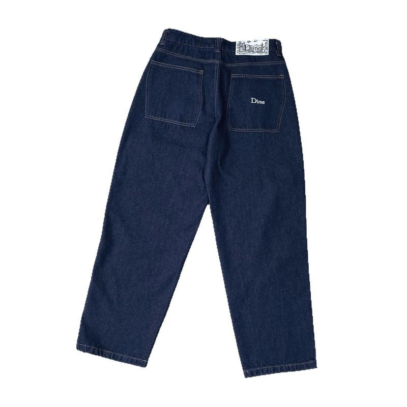 Herren Baggy Jeans mit geradem Schnitt - Gewaschene Baumwolle Skateboard-Stil Niedrige Leibhöhe Besticktes Detail Freizeitkleidung