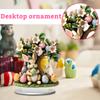 2D Easter Bunny Easter Egg Acrylic Ornament Home Decor