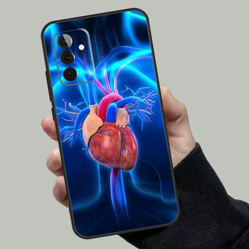 

Medical Human Organs Meridian Art Case For Samsung Galaxy A55 A35 A15 A52 A32 A12 A16 A26 A36 A56 A53 A33 A13 A14 A34 A54 A17 Samsung A22 5G