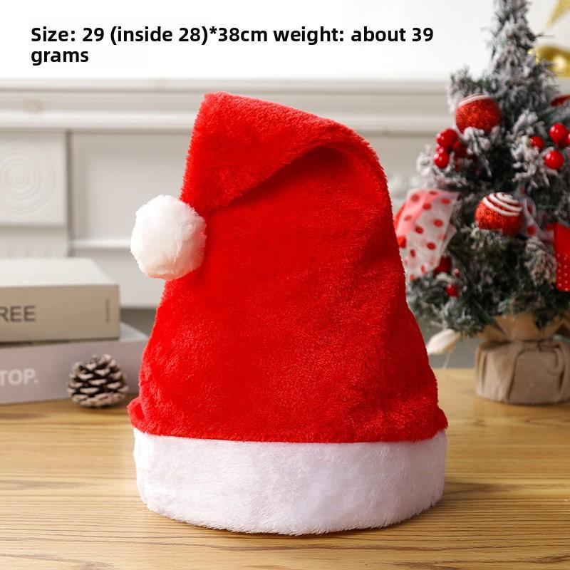 Christmas Decorations Christmas Hat Santa Claus Lamp Non-woven Hat Christmas Gift