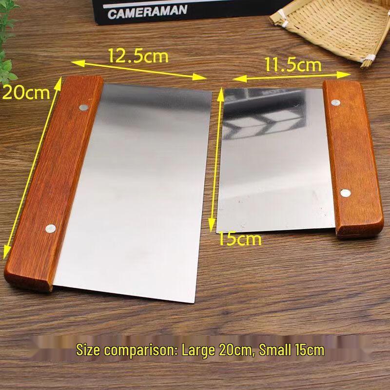 Zhaoran Stainless Steel Dough Scraper & Cutter Set