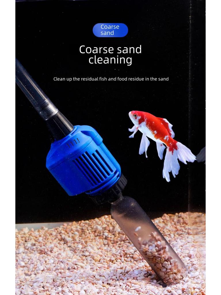 Sensen Electric Water Changer & Sand Washer: Automatic Fish Tank Cleaner