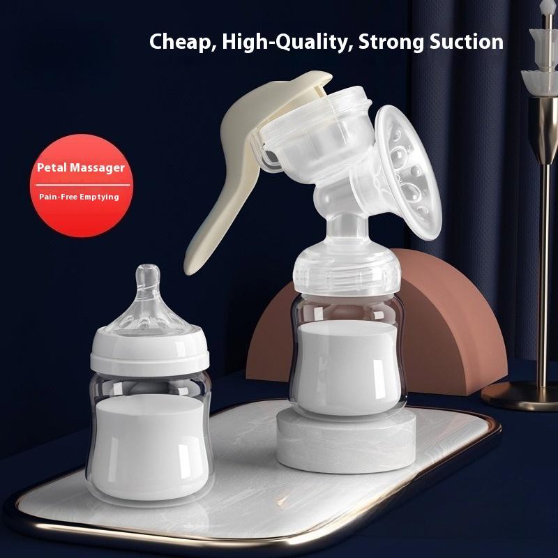 Manual breast pump Painless breast pumping Large suction massage breast pump Maternal and infant products for pregnant women