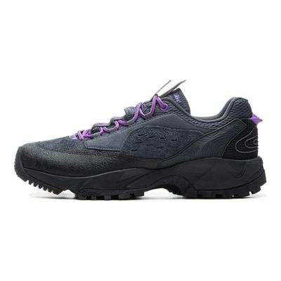 Li Ning CF Su Xing Ye V2 Waterproof Rebound Shock Absorption Durable Low-Top Outdoor Hiking Shoes Men Hiking Shoes Black AHCU039-3