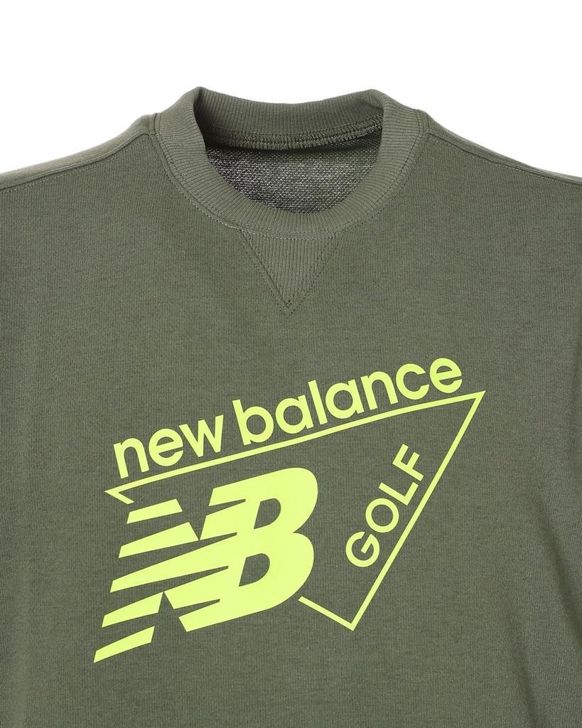 Golf Rundhals-Sweatshirt 4 [New Balance] Kurzarm (Dehnbar, Feuchtigkeitstransportierend) / Herren / 012-6164002 180_Khaki [M]