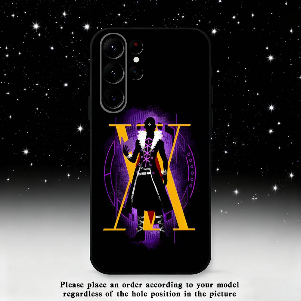 

H-Hunter-X-Hunter Anime Phone Case For Samsung S25,S24 Ultra,S20,S30 plus,S22 plus,S23,S30 Ultra 5G Silicone Black Shell Samsung S25Plus