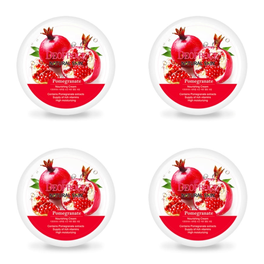 Deoproce Naturalny krem ​​odżywczy z granatem 100g*1 szt./2 szt./4 szt