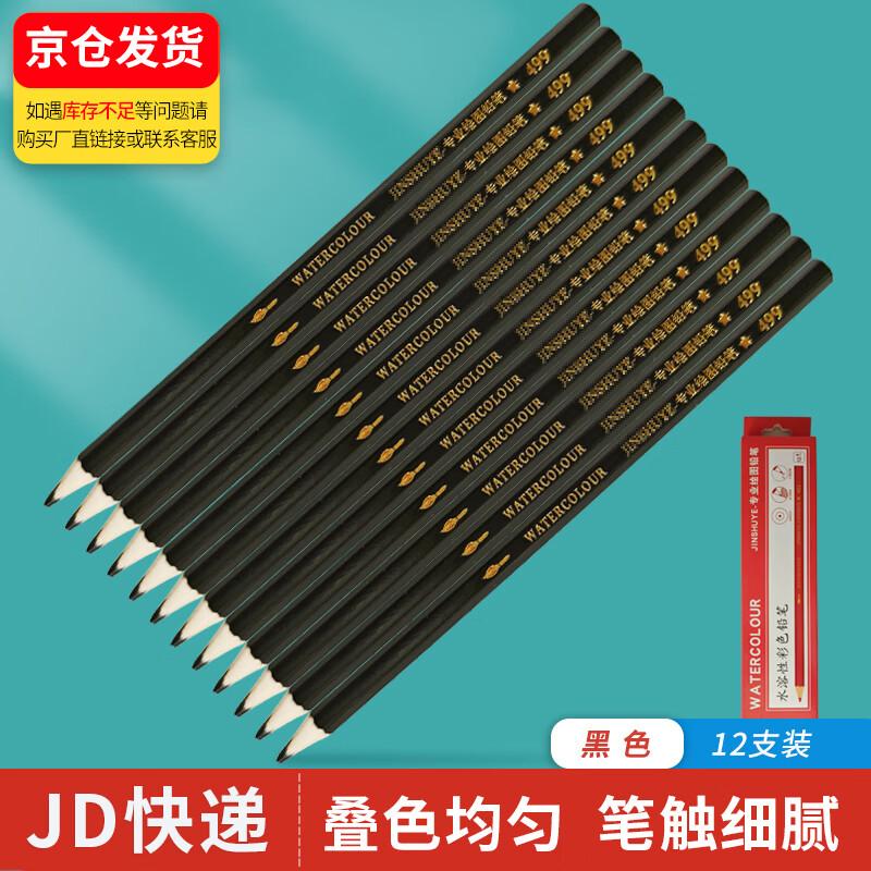 Golden Leaf Water-soluble Colored Pencil Set