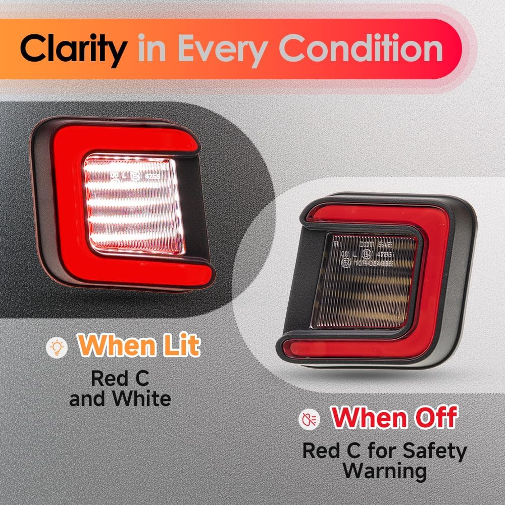 Ram Led License Plate Light Assembly OEM Replacement For 2003-2018 D0Dge Ram 1500 2500 3500 White Red OLED Rear License Number Plate Tag Tail Lamp