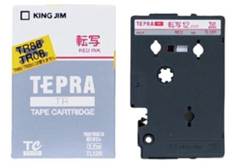 

King Jim Tepra TR TL12R Transfer Tape Cartridge білий
