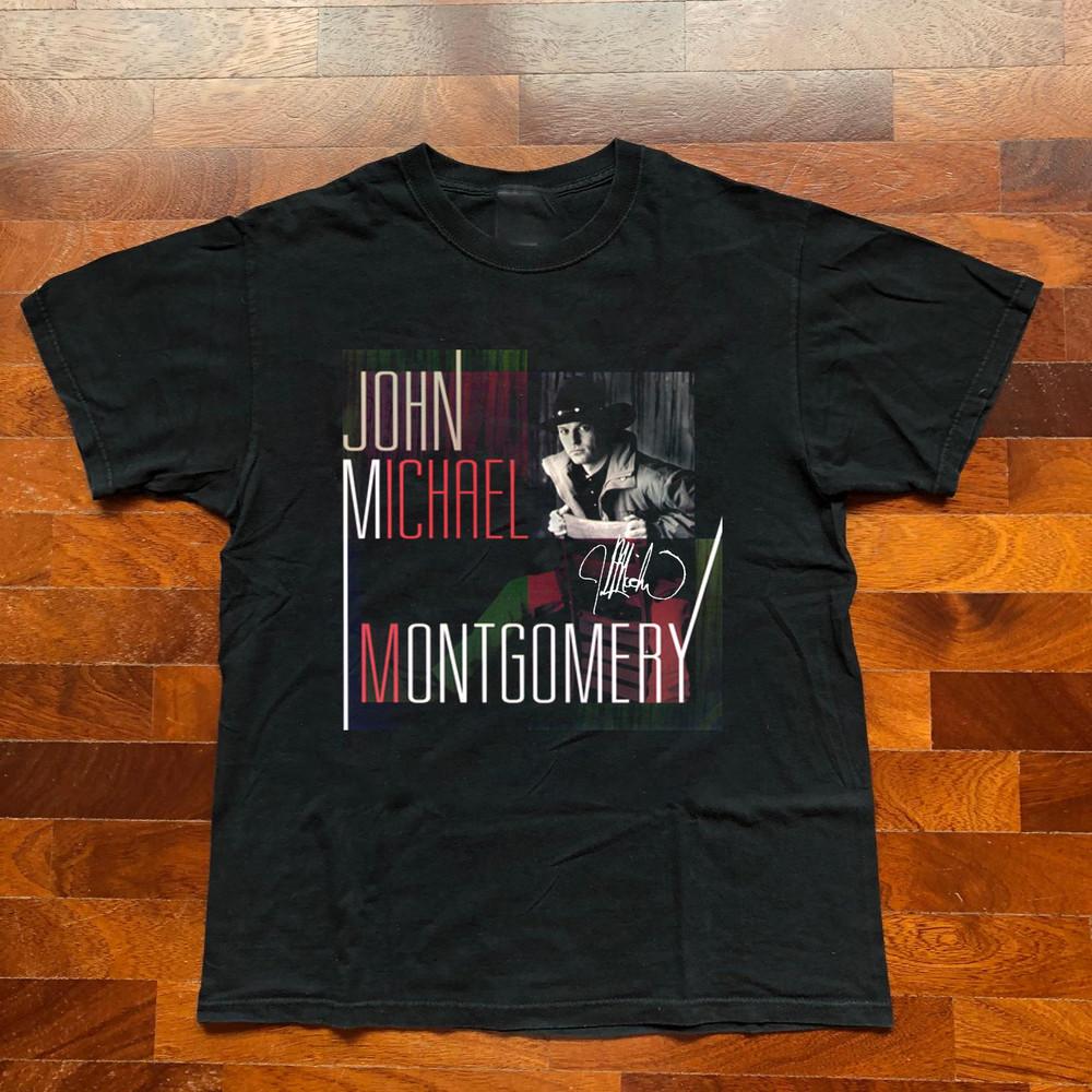 John Michael Montgomery Album Signature Black Size S-5Xl Shirt Unisex T-Shirt XXL